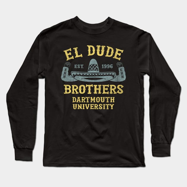 The Peep Show - El Dude Brothers Long Sleeve T-Shirt by IncognitoMode